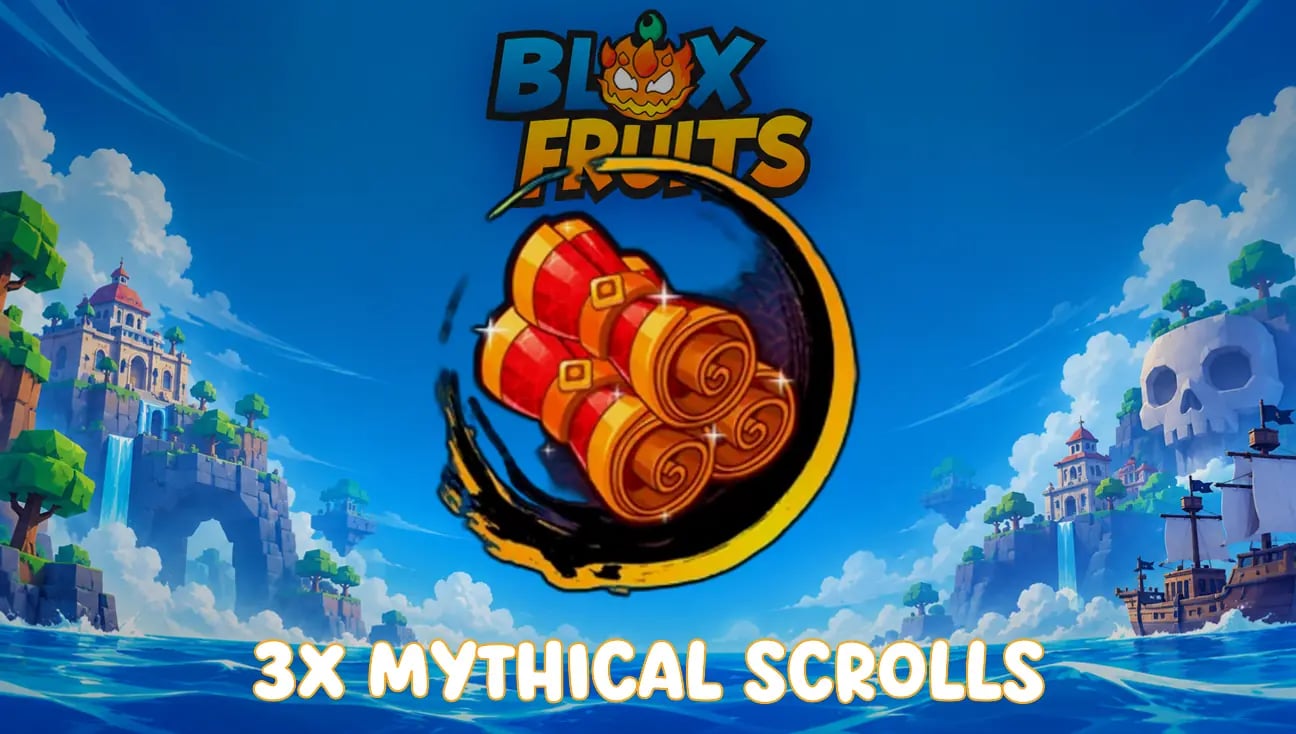 3x Mythical Scrolls artwork