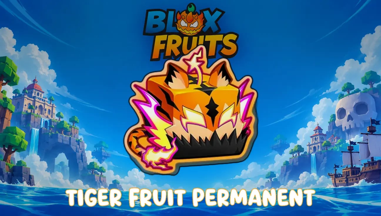 Tiger Fruit Permanent artwork