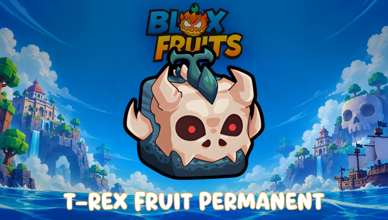 T-Rex Fruit Permanent artwork