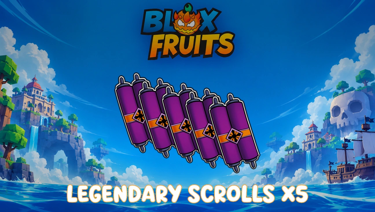 5x legendary Scrolls artwork