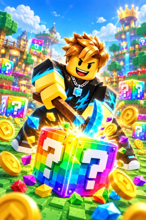 Break a Lucky Block