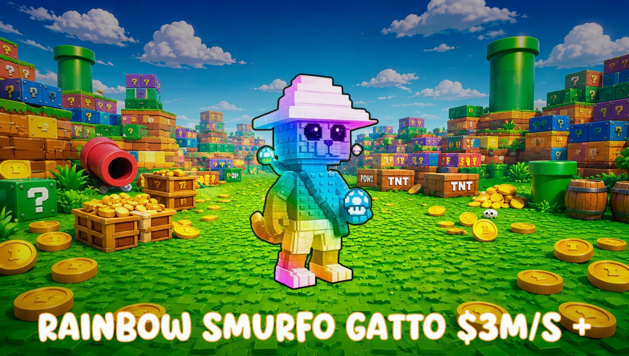 Rainbow Smurfo Gatto $3M/s + artwork