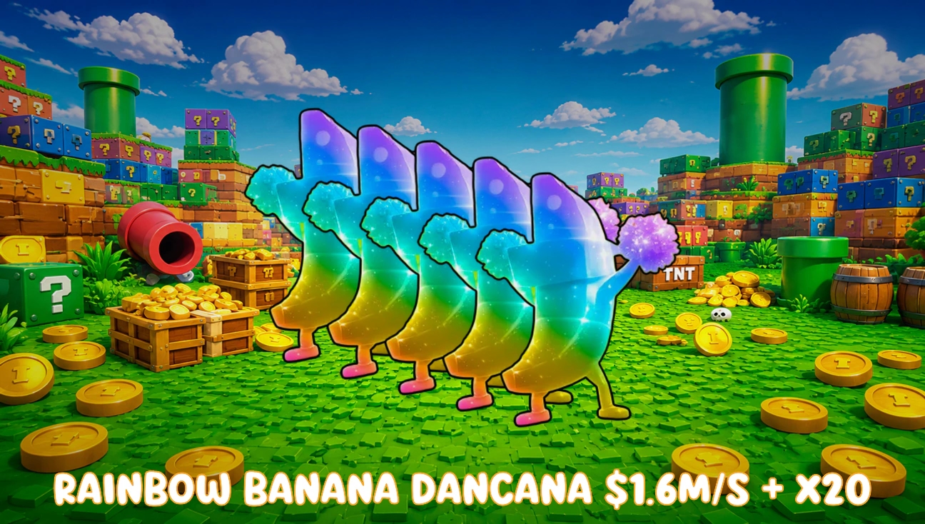 x20 Rainbow Banana Dancana $1.6M/s + artwork