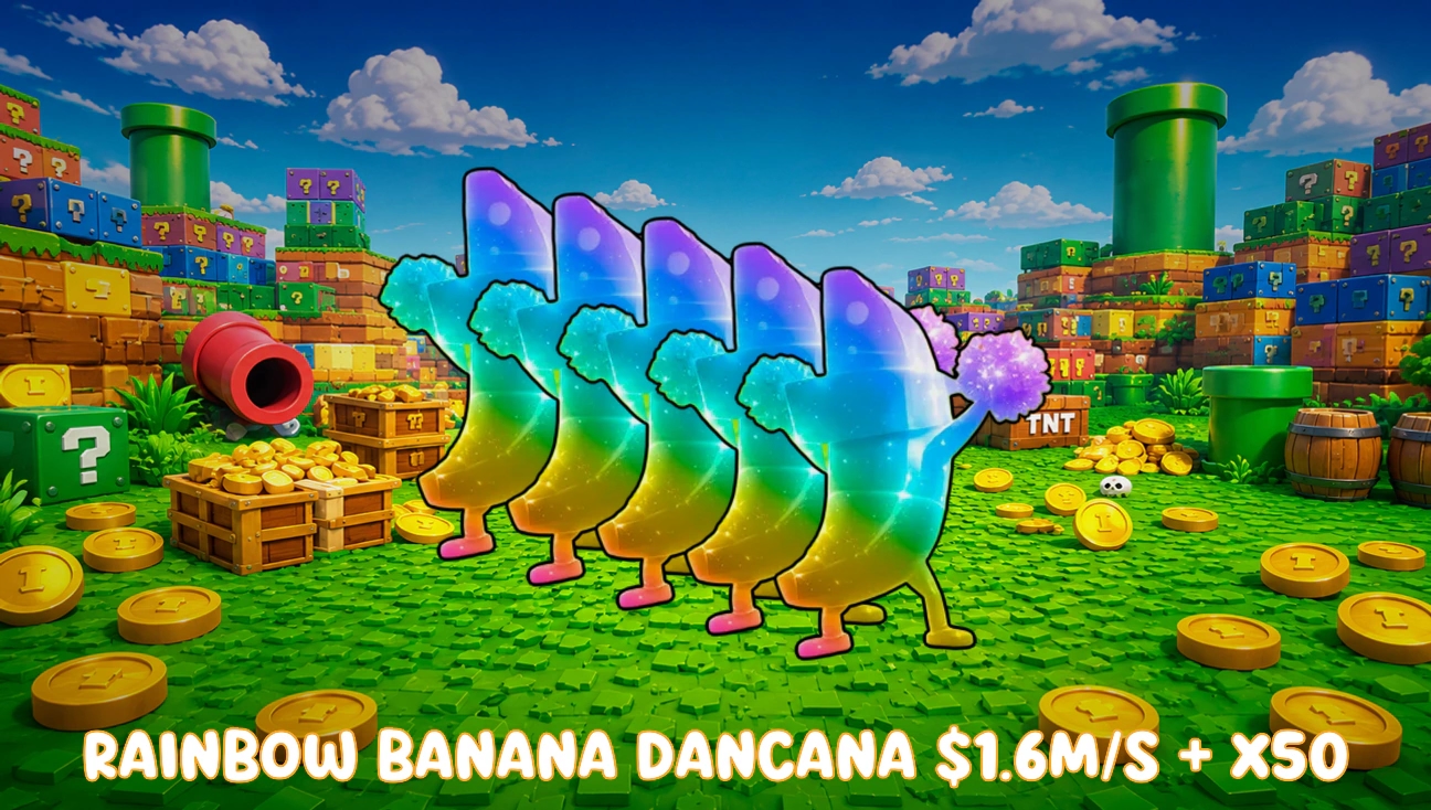 x50 Rainbow Banana Dancana $1.6M/s + artwork
