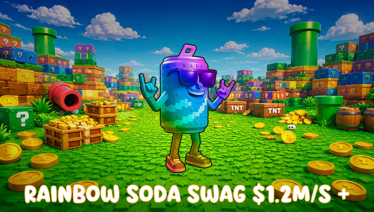 Rainbow Soda Swag $1.2M/s + artwork