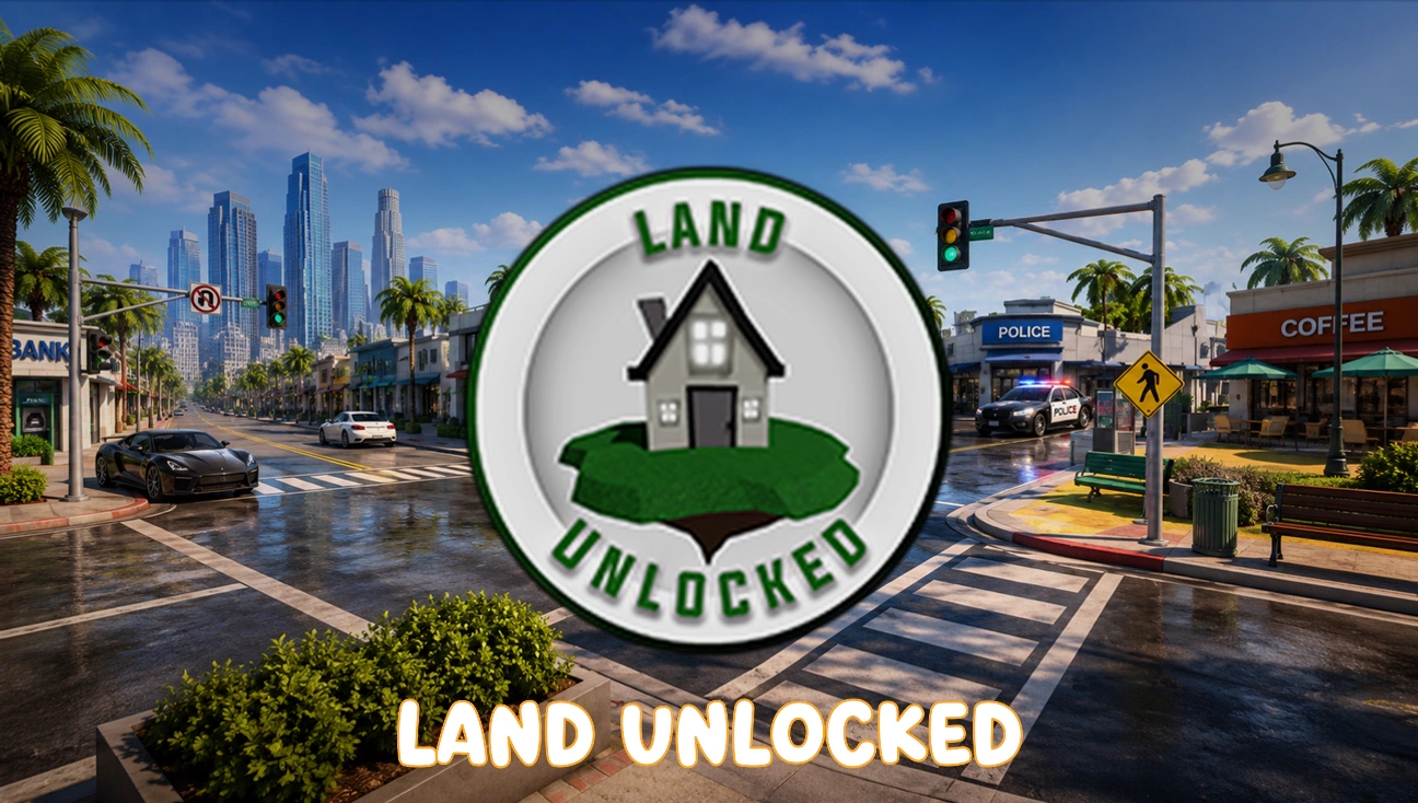 Land Unlocked artwork