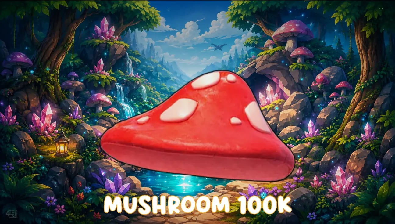 Mushroom 100K artwork