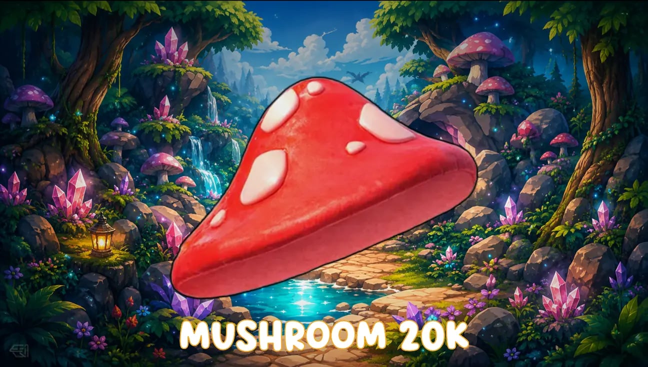 Mushroom 20K artwork