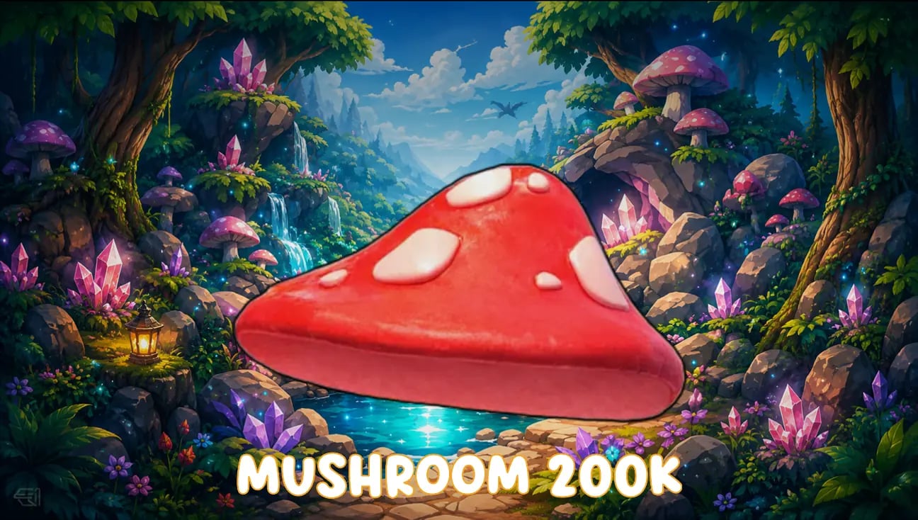 Mushroom 200K artwork