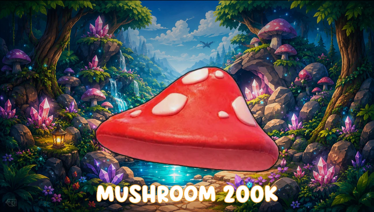 Mushroom 200K artwork