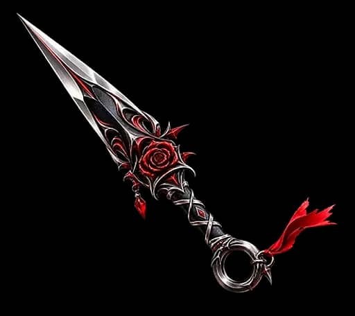 Dark Rose Kunai artwork