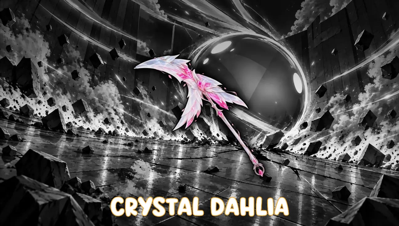 Crystal Dahlia artwork
