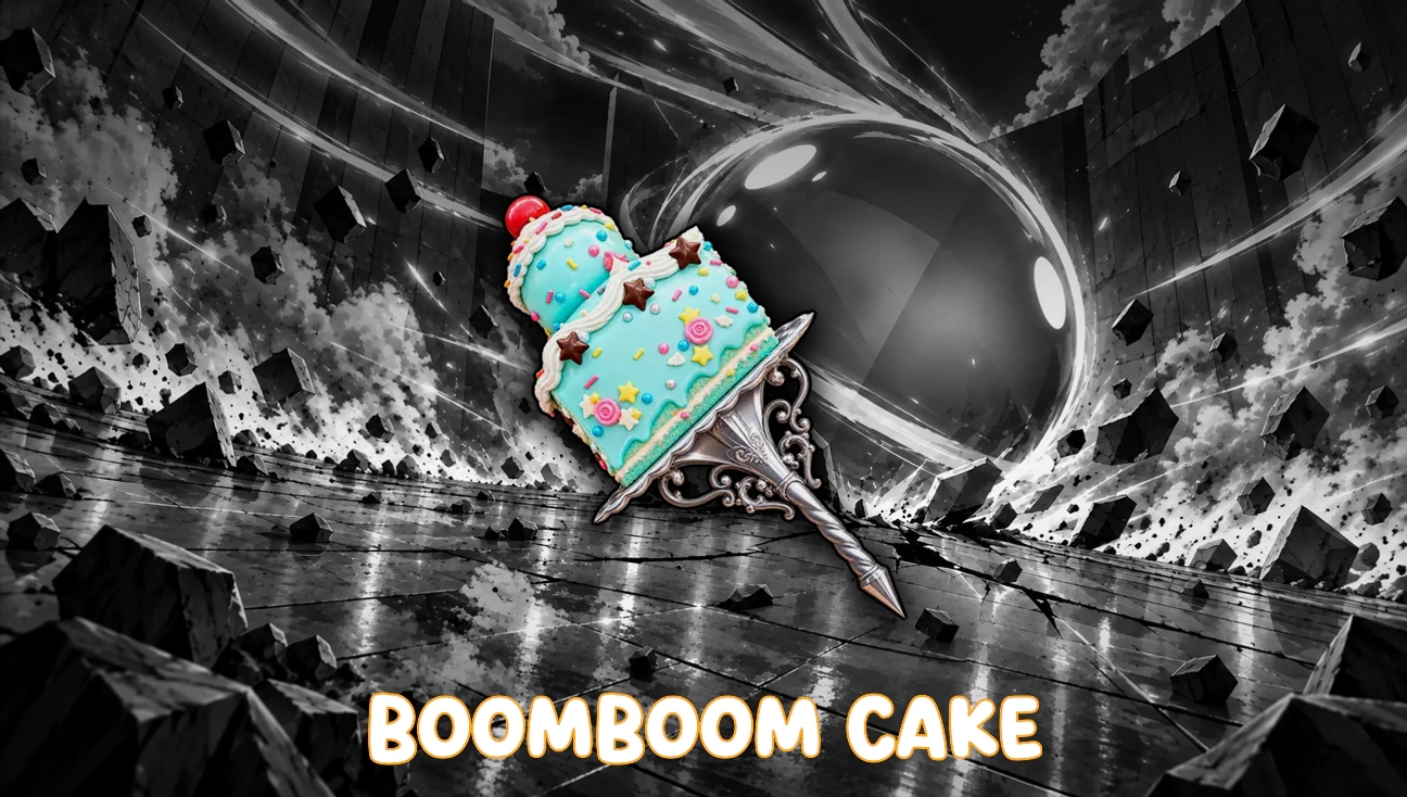 BoomBoom Cake artwork