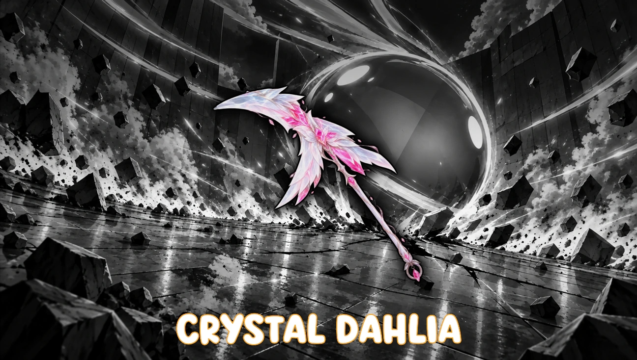 Crystal Dahlia artwork