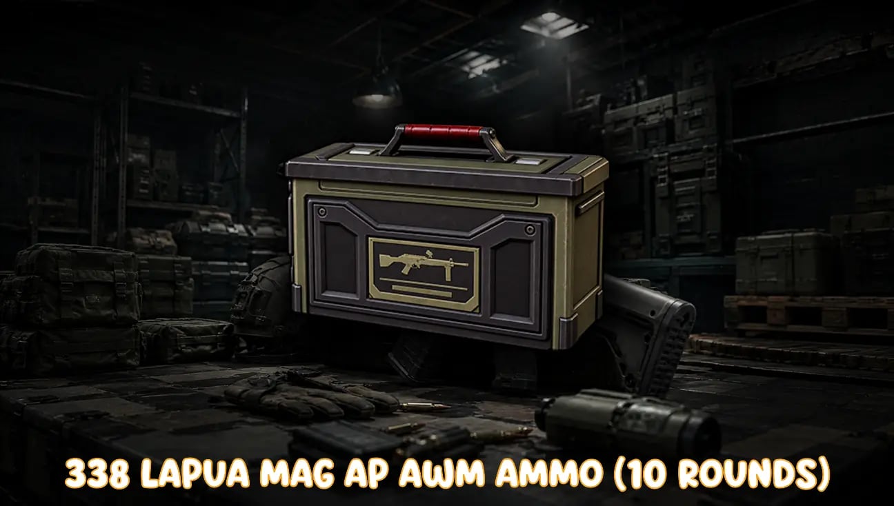 338 Lapua Mag AP AWM Ammo (10 Rounds) artwork