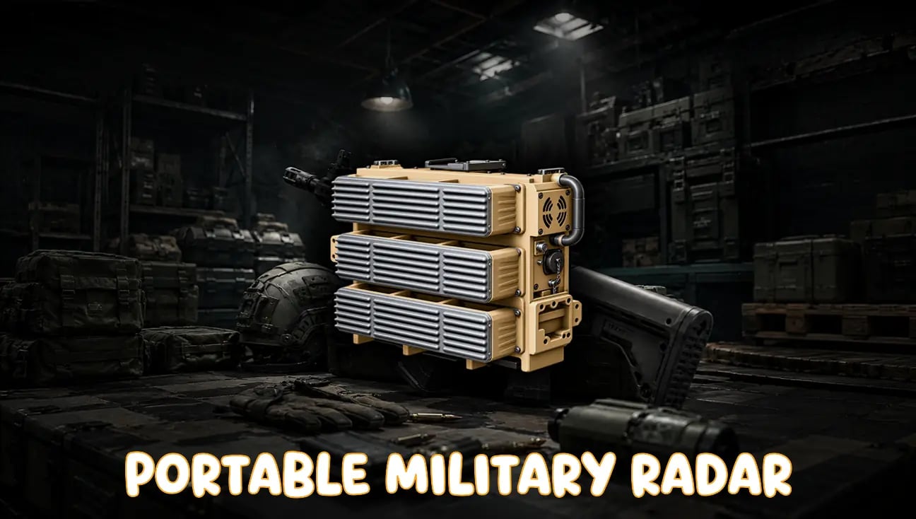 Portable Military Radar artwork