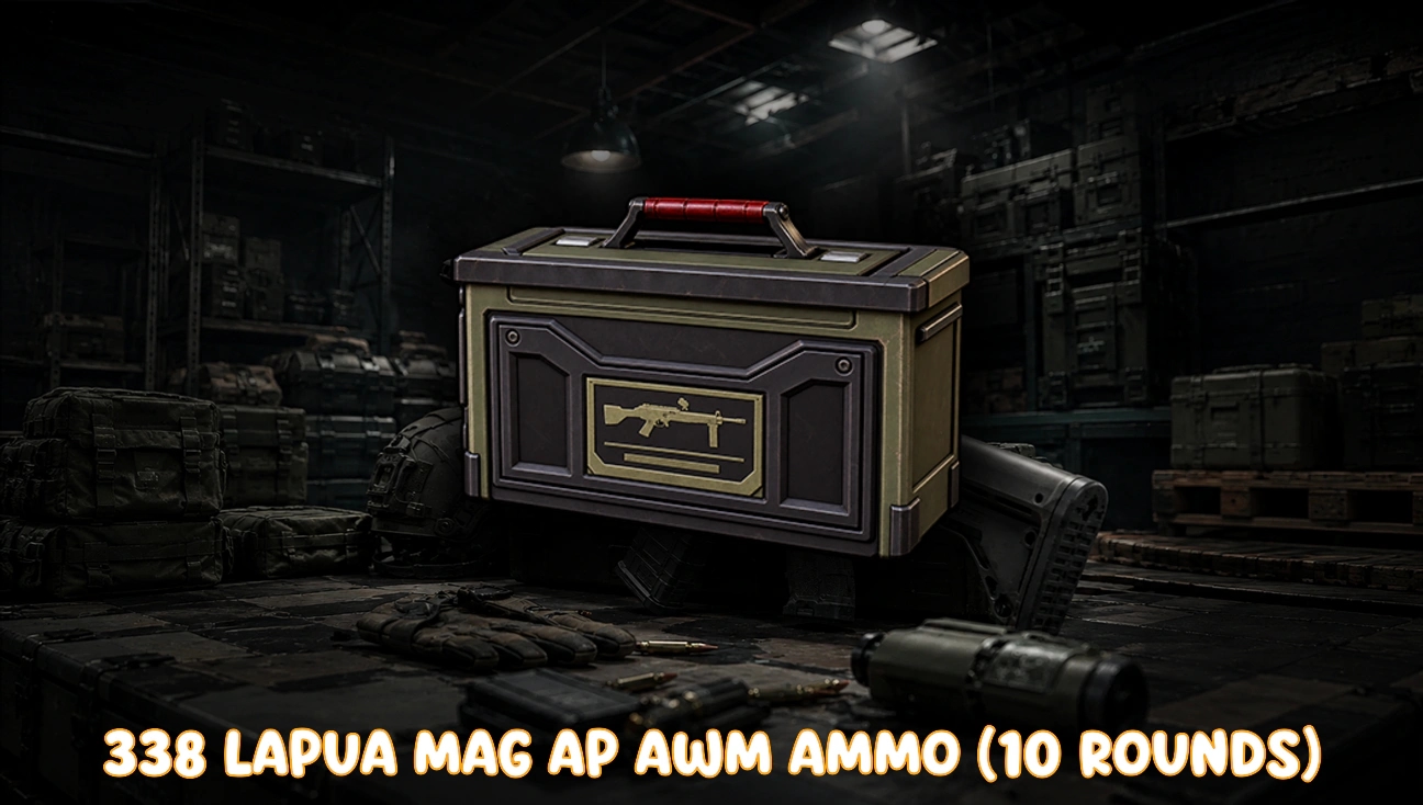 338 Lapua Mag AP AWM Ammo (10 Rounds) artwork