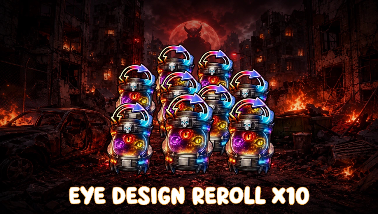 10x Eye Design Reroll artwork