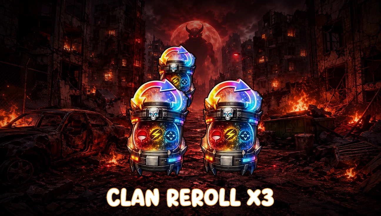3x Clan Reroll artwork