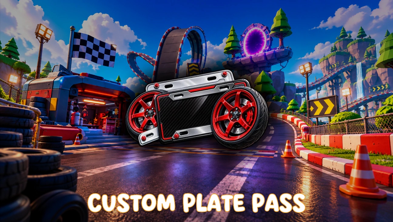Custom Plate Pass artwork