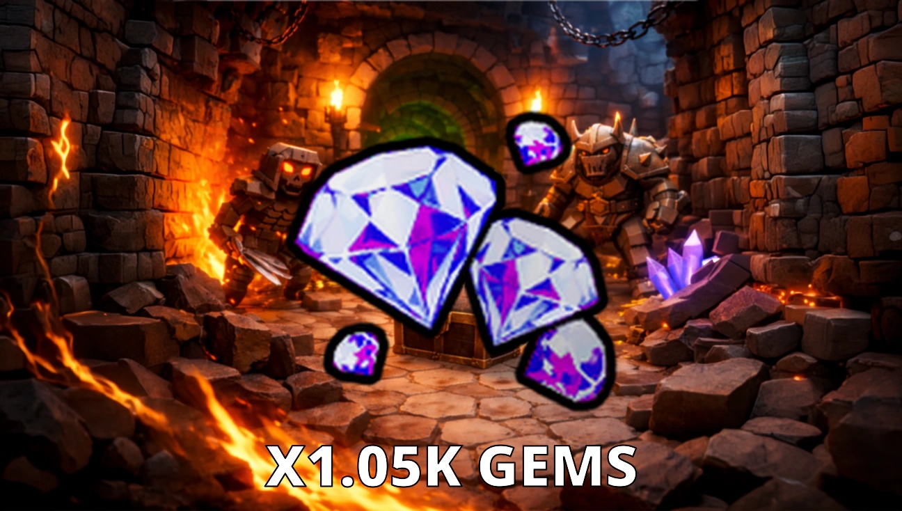 x1.05k Gems artwork