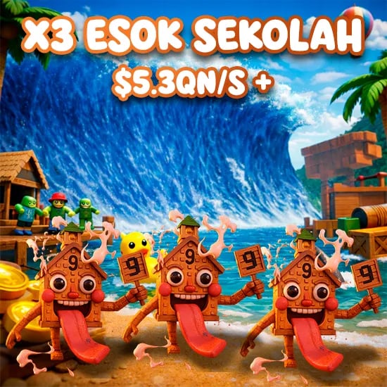 x3 Esok Sekolah $5.3QN/s + artwork