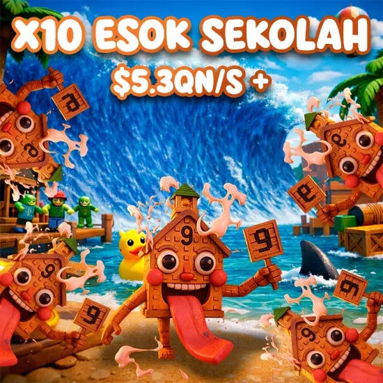 x10 Esok Sekolah $5.3QN/s + artwork