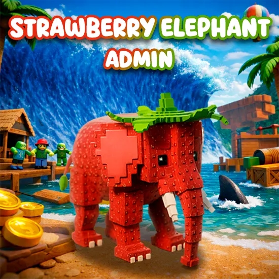 Admin Strawberry Elephant artwork