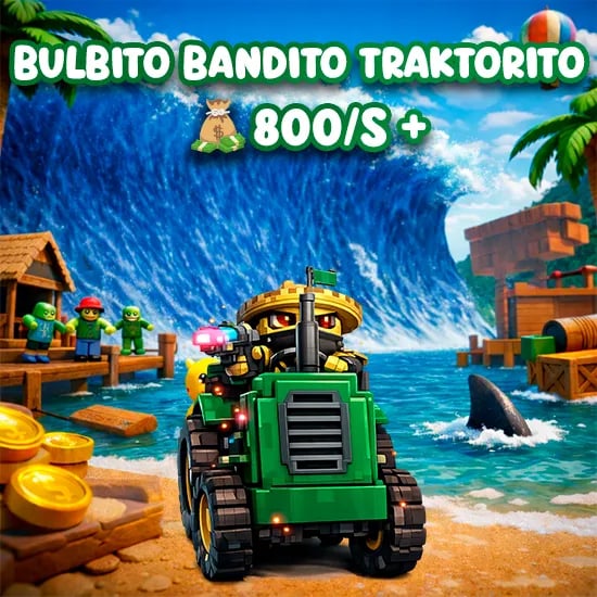 Bulbito Bandito Traktorito 800/s + artwork