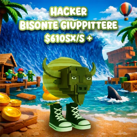 Hacker Bisonte Giuppettere $610Sx/s + artwork