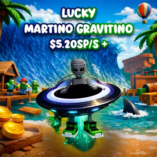 Lucky Martino Gravitino $5.20Sp/s + artwork
