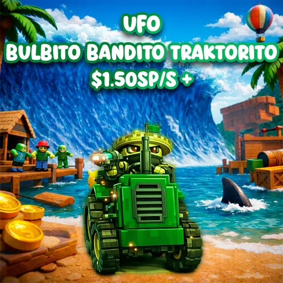 Ufo Bulbito Bandito Traktorito $1.50Sp/s + artwork