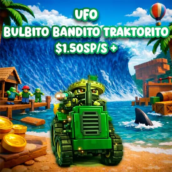 Ufo Bulbito Bandito Traktorito $1.50Sp/s + artwork