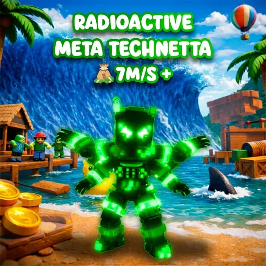Radioactive Meta Technetta 7M/s + artwork