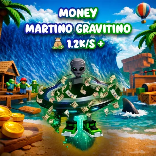 Money Martino Gravitino 1.2K/s + artwork