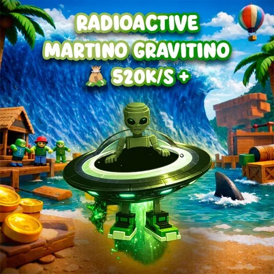 Radioactive Martino Gravitino 520K/s + artwork