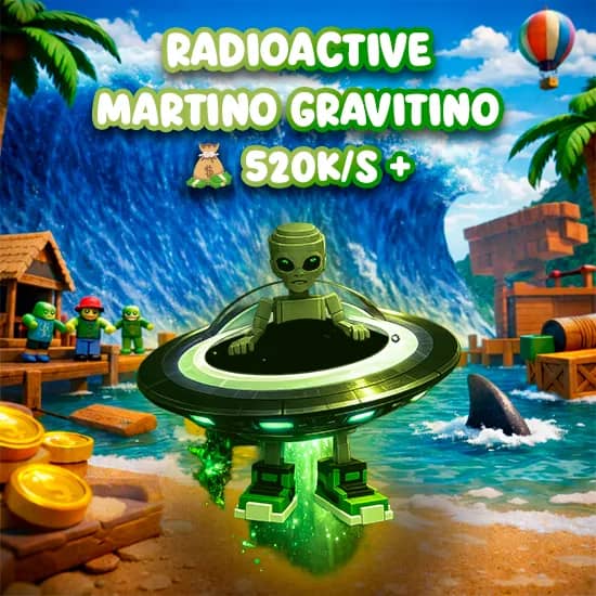Radioactive Martino Gravitino 520K/s + artwork