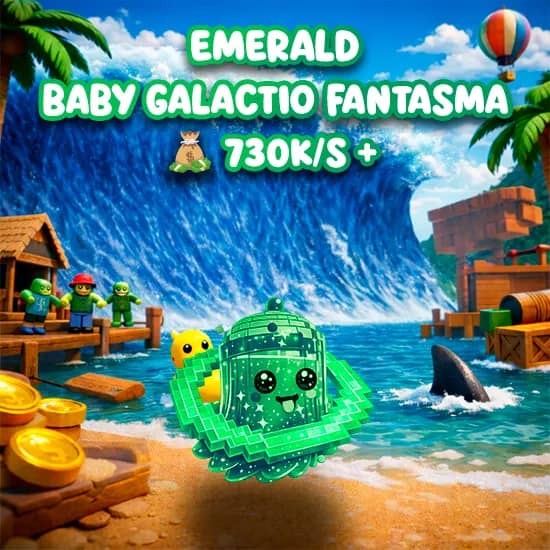Emerald Baby Galactio Fantasma 730K/s + artwork