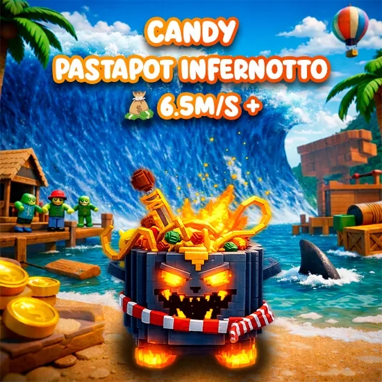 Candy Pastapot Infernotto 6.5M/s + artwork