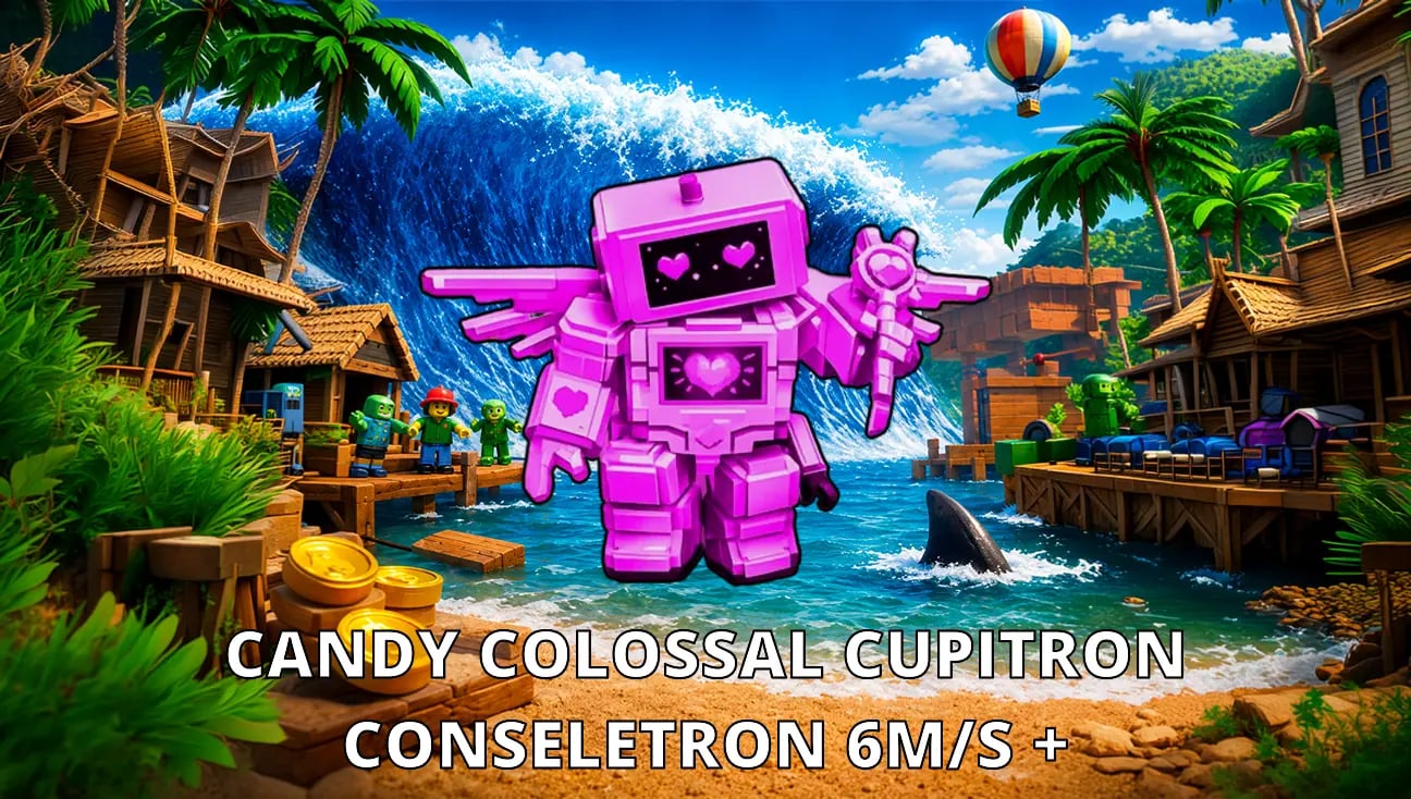 Candy Colossal Cupitron Conseletron 6M/s + artwork