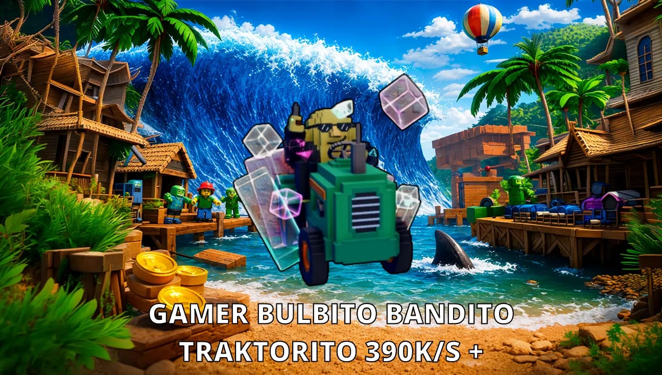 Gamer Bulbito Bandito Traktorito 390K/s + artwork