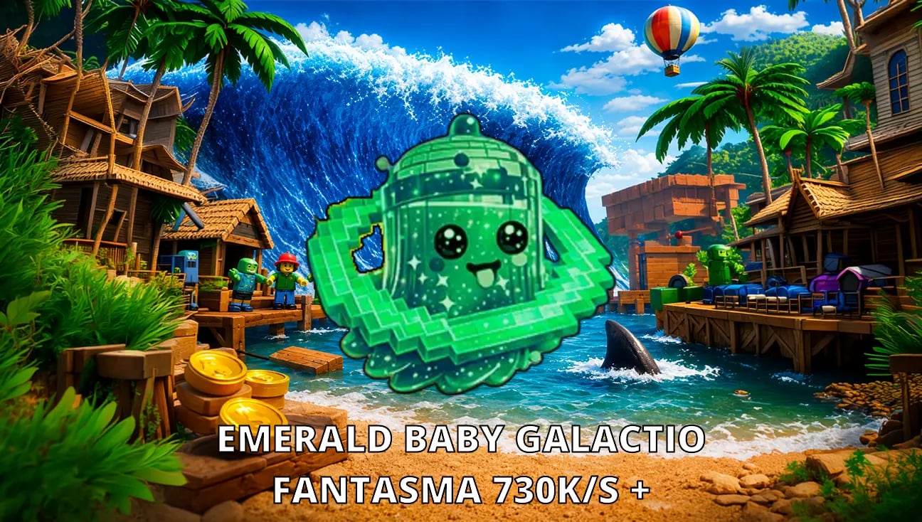 Emerald Baby Galactio Fantasma 730K/s + artwork