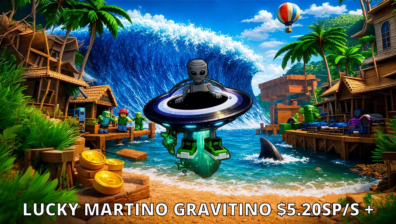 Lucky Martino Gravitino $5.20Sp/s + artwork