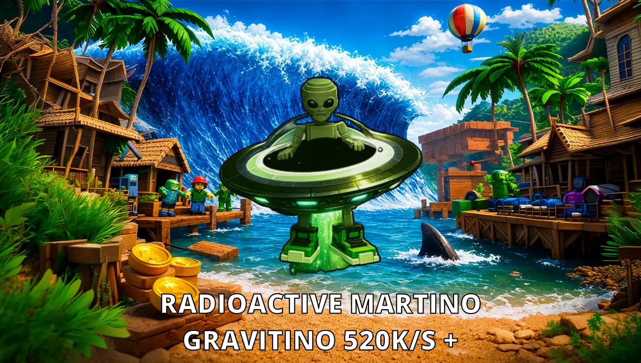 Radioactive Martino Gravitino 520K/s + artwork