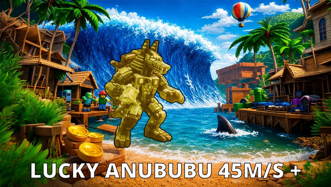 Lucky Anububu 45M/s + artwork