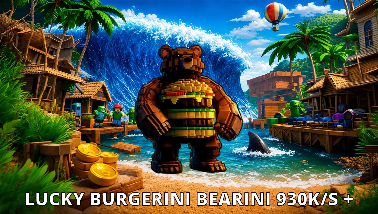 Lucky Burgerini Bearini 930K/s + artwork