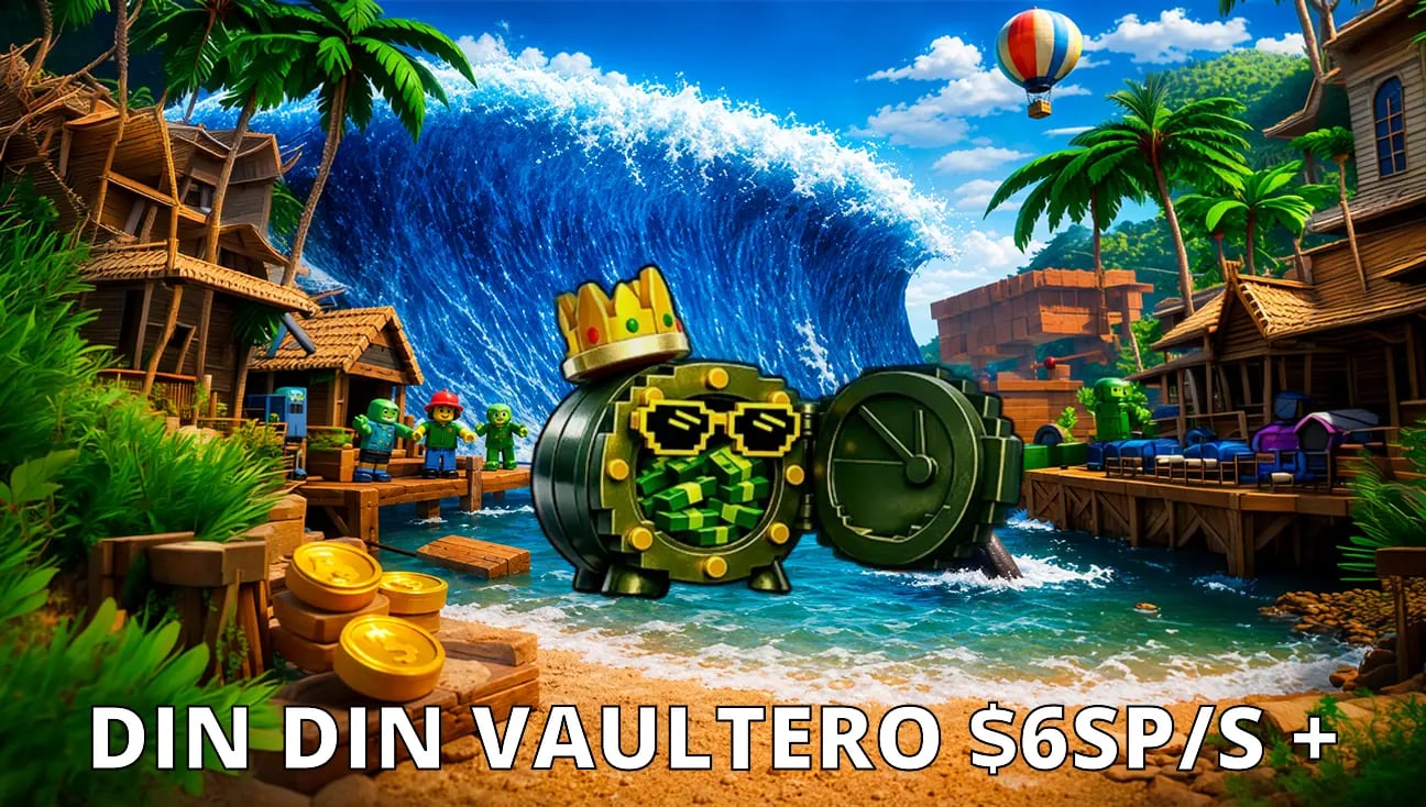 Din Din Vaultero $6Sp/s + artwork