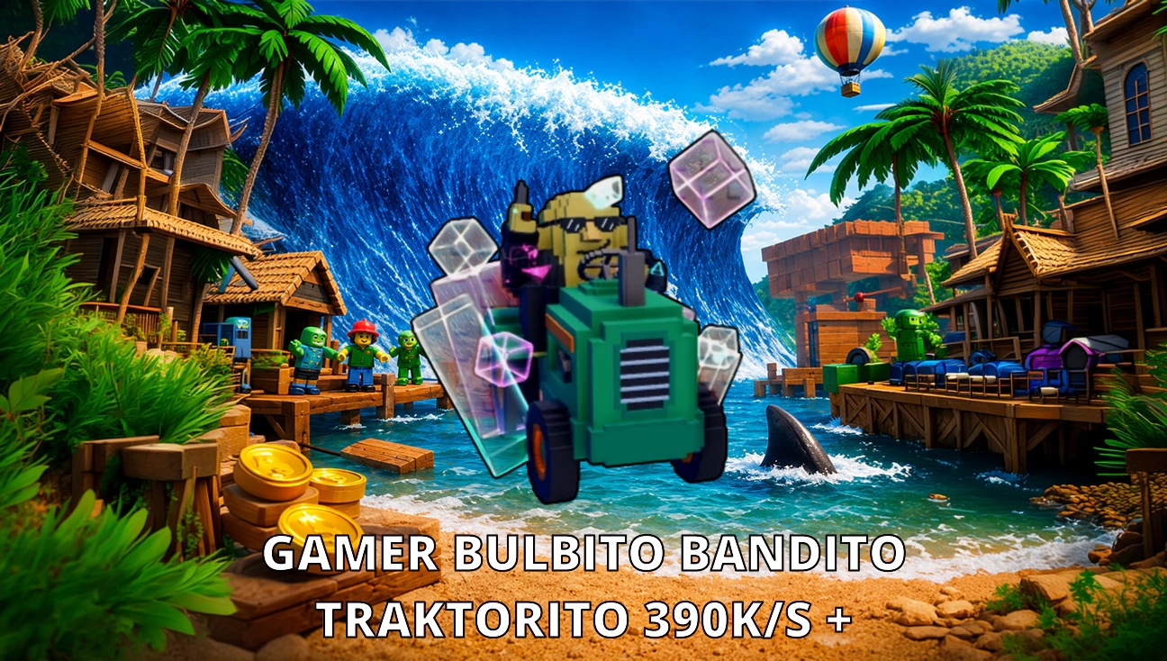 Gamer Bulbito Bandito Traktorito 390K/s + artwork