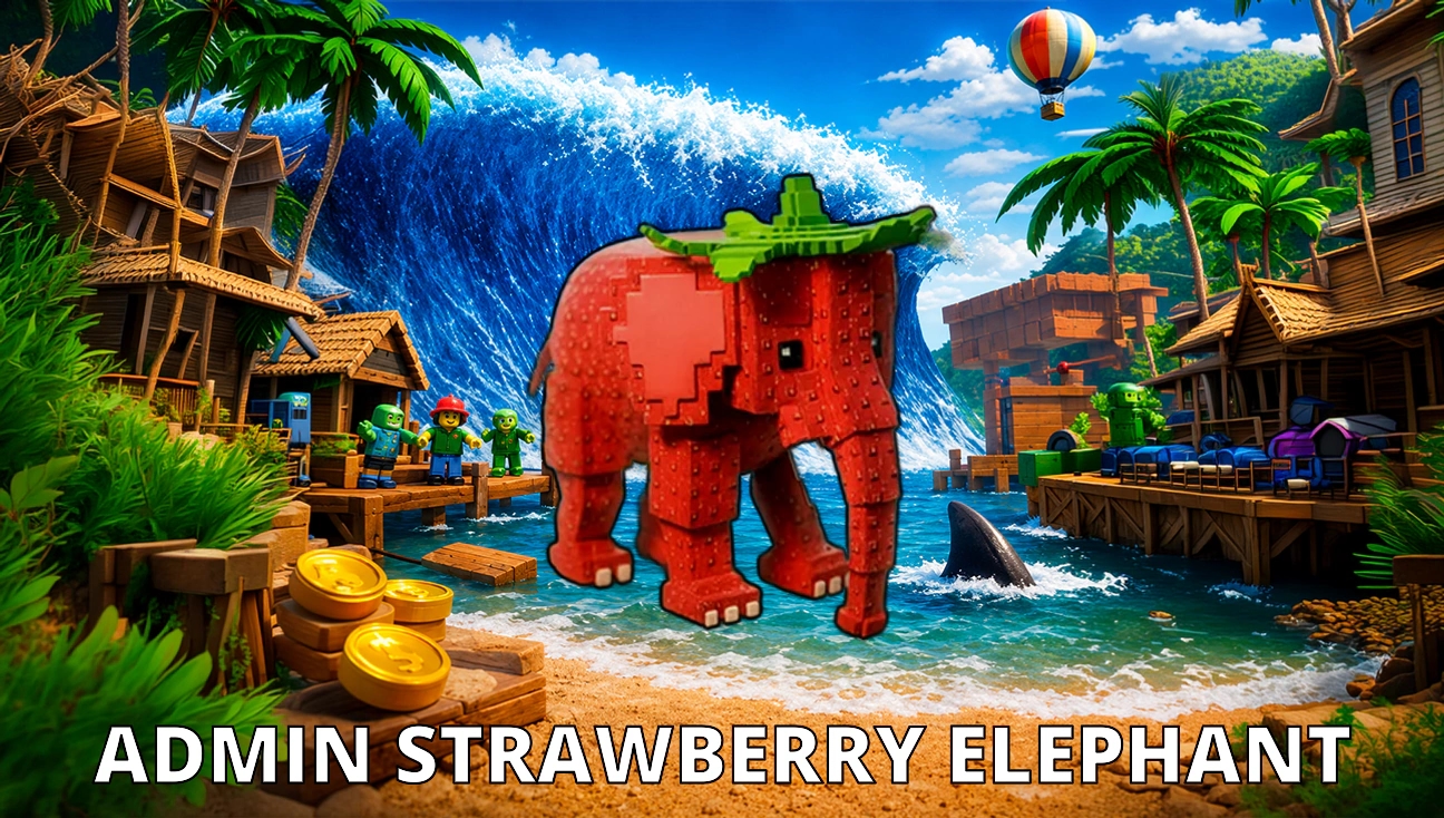 Admin Strawberry Elephant artwork