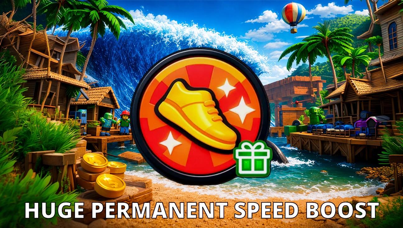 Huge Permanent Speed Boost artwork
